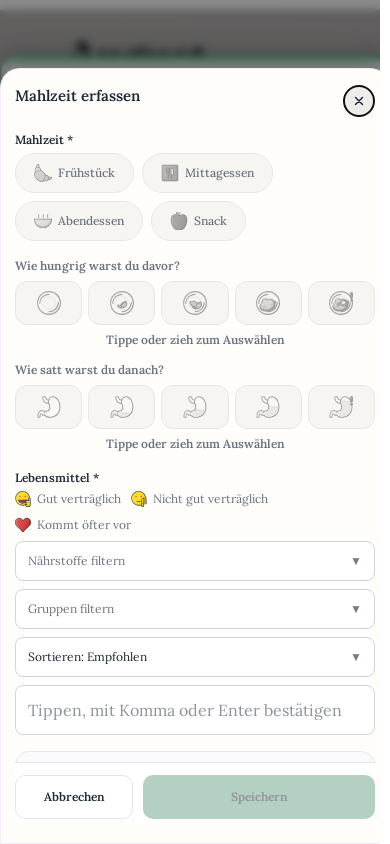 Ernährung ohne Kalorienzählen (Smartphone-Ansicht)
